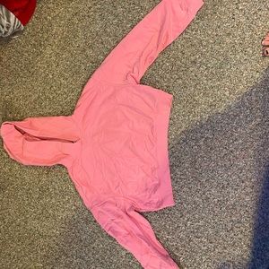 Pink hoodie